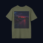 after the credits back print t-shirt — nostalgic minimalist streetwear