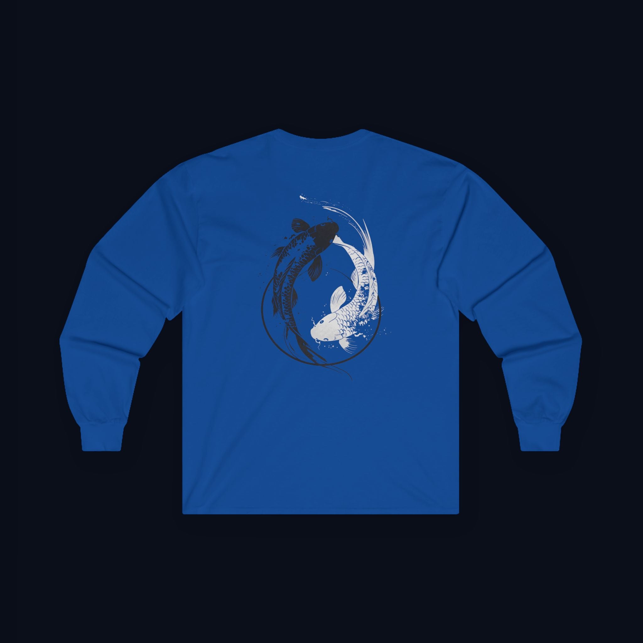 still finding you back print long sleeve t-shirt — nostalgic minimalist streetwear
