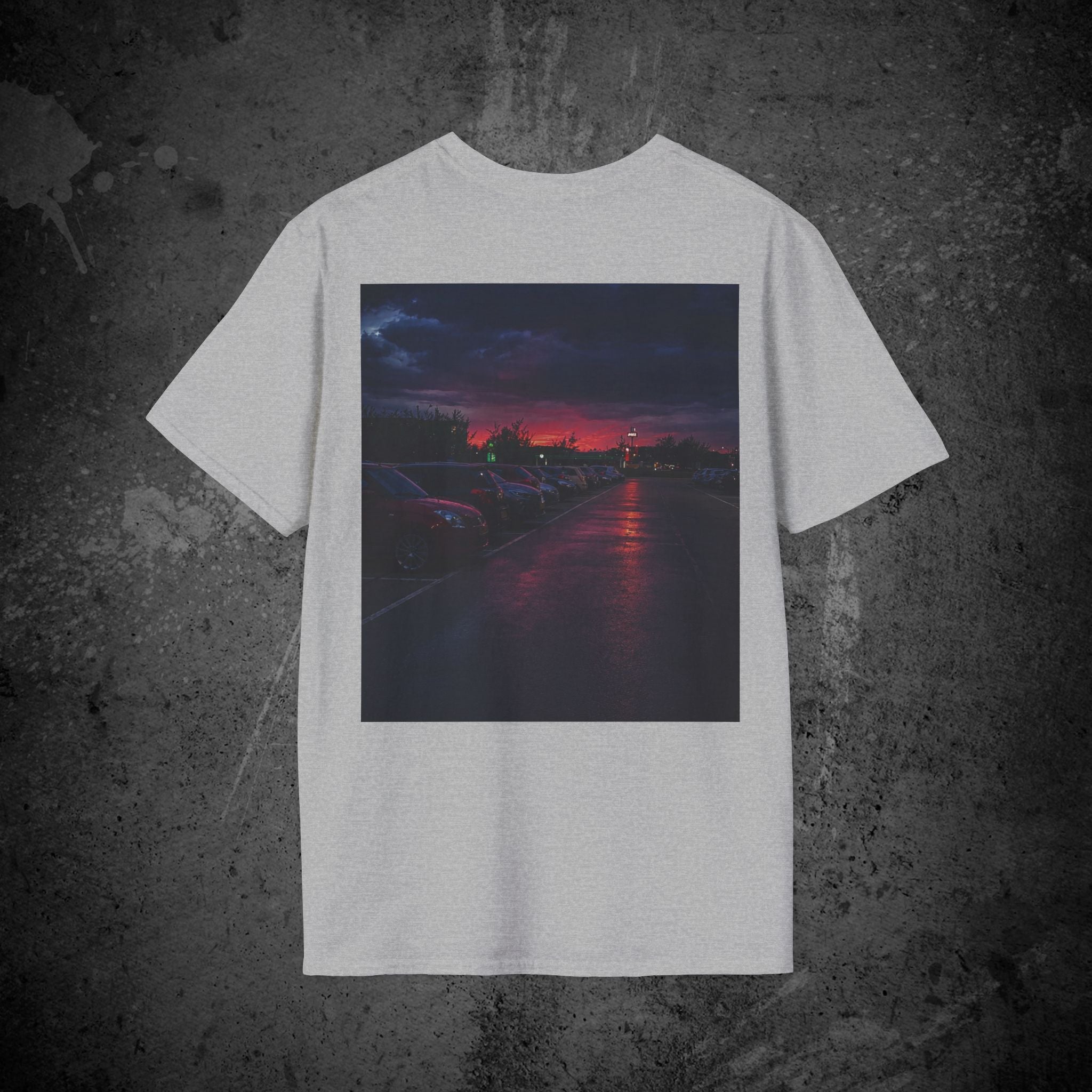 after the credits back print t-shirt — nostalgic minimalist streetwear