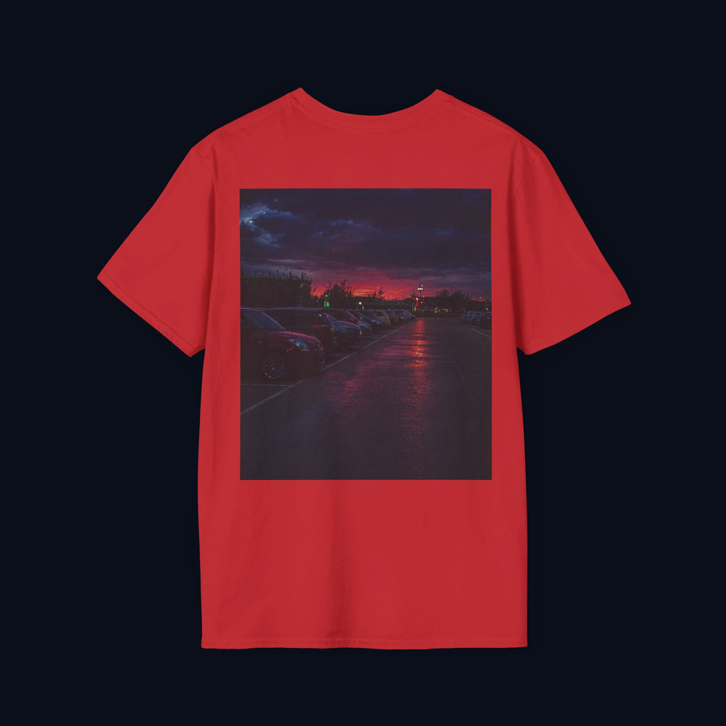 after the credits back print t-shirt — nostalgic minimalist streetwear