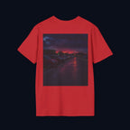 after the credits back print t-shirt — nostalgic minimalist streetwear