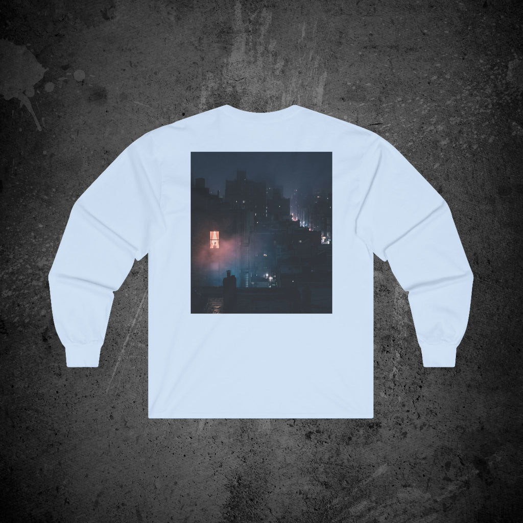 window light long sleeve t-shirt — nostalgic minimalist streetwear