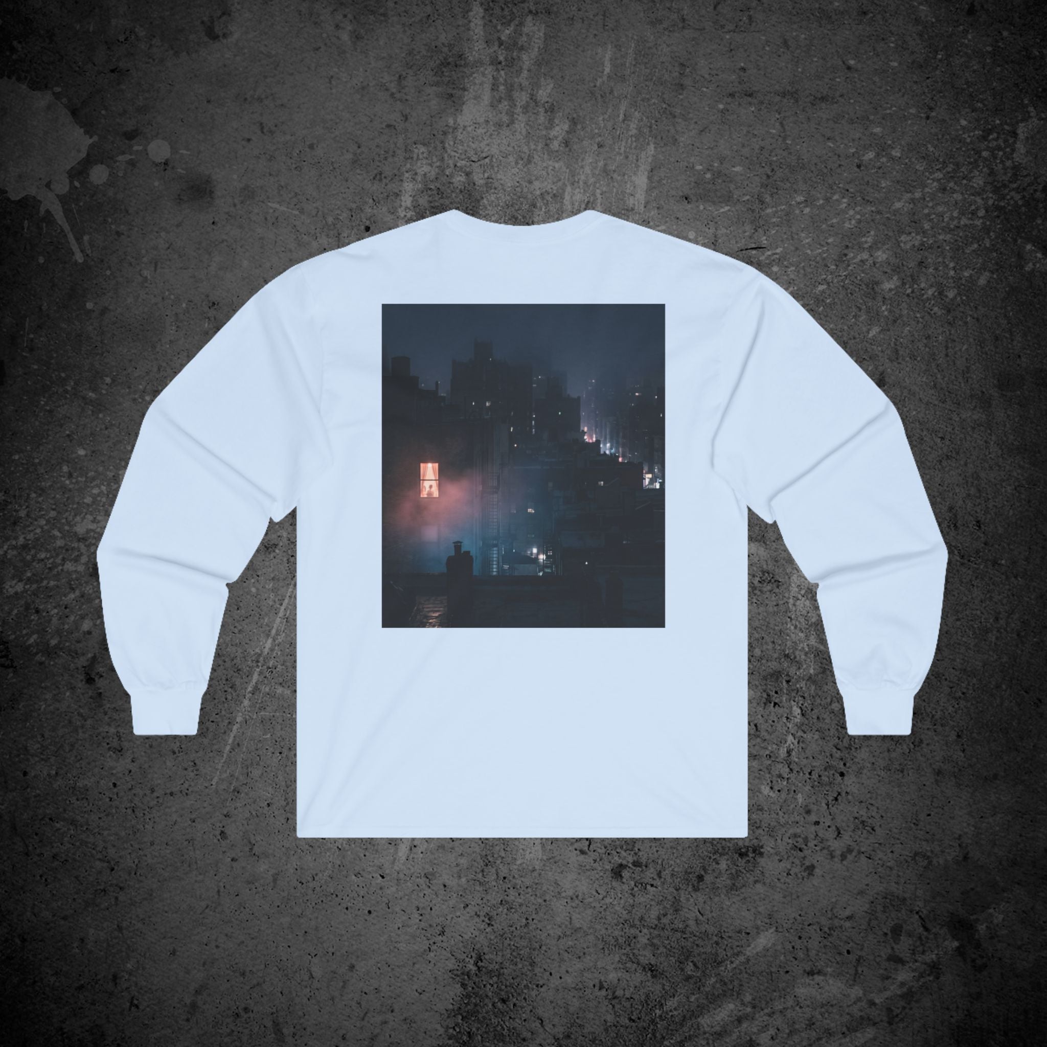 window light long sleeve t-shirt — nostalgic minimalist streetwear