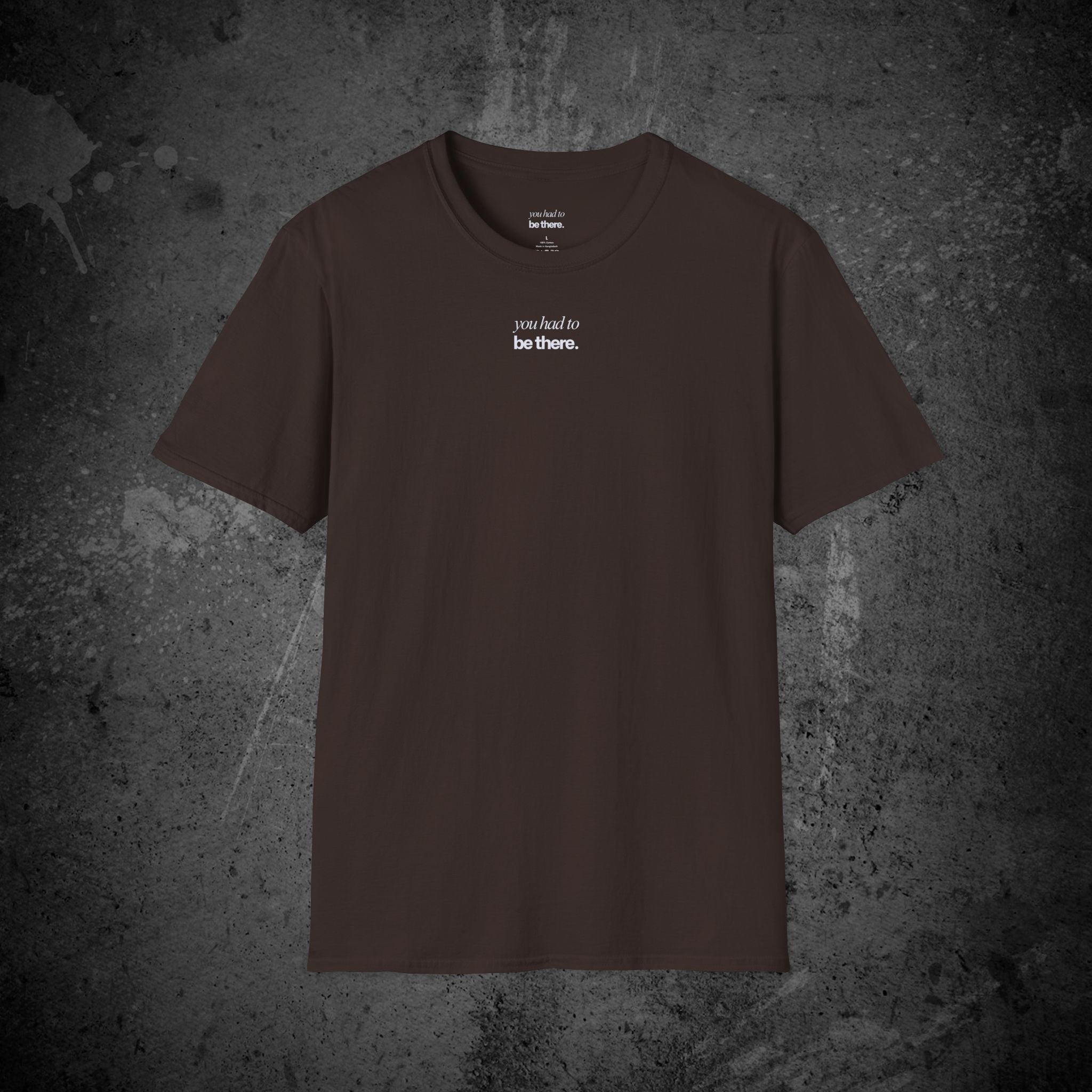 window light back print t-shirt — nostalgic minimalist streetwear tee