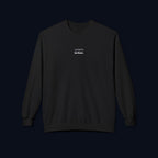 the survivor back print crewneck sweatshirt — nostalgic minimalist streetwear