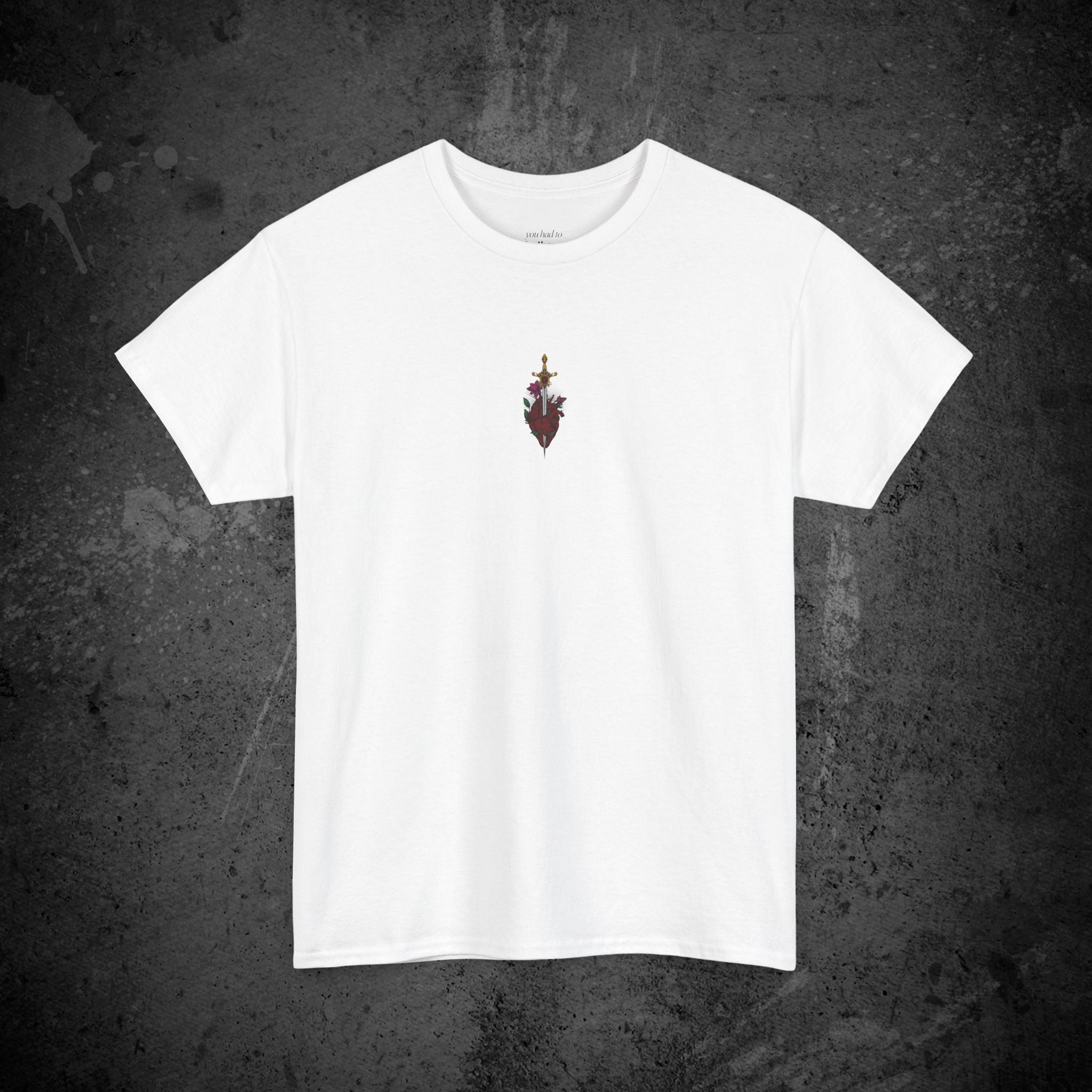 last goodbye printed t-shirt — nostalgic minimalist streetwear