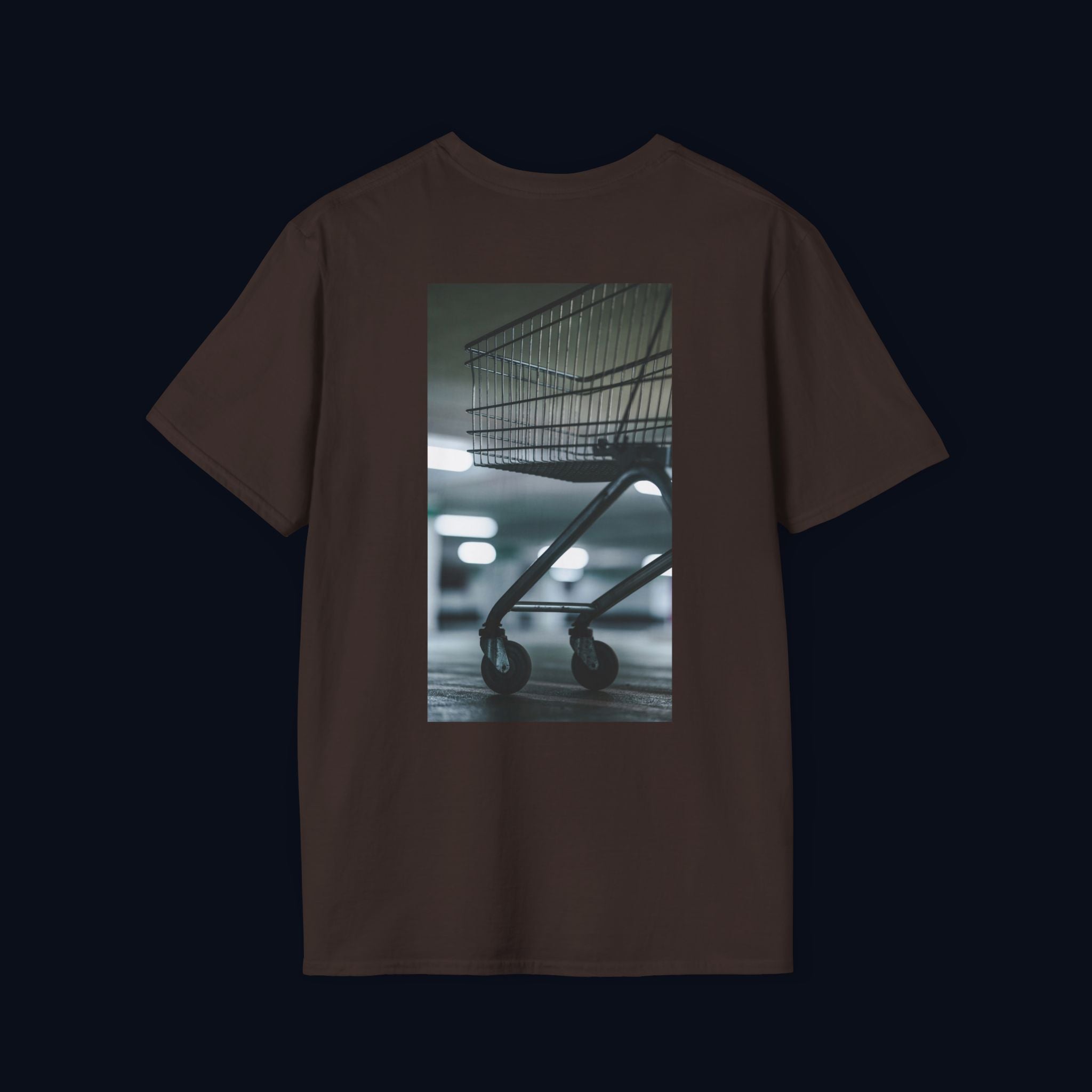 aisle seventeen back print t-shirt — premium nostalgic streetwear tee