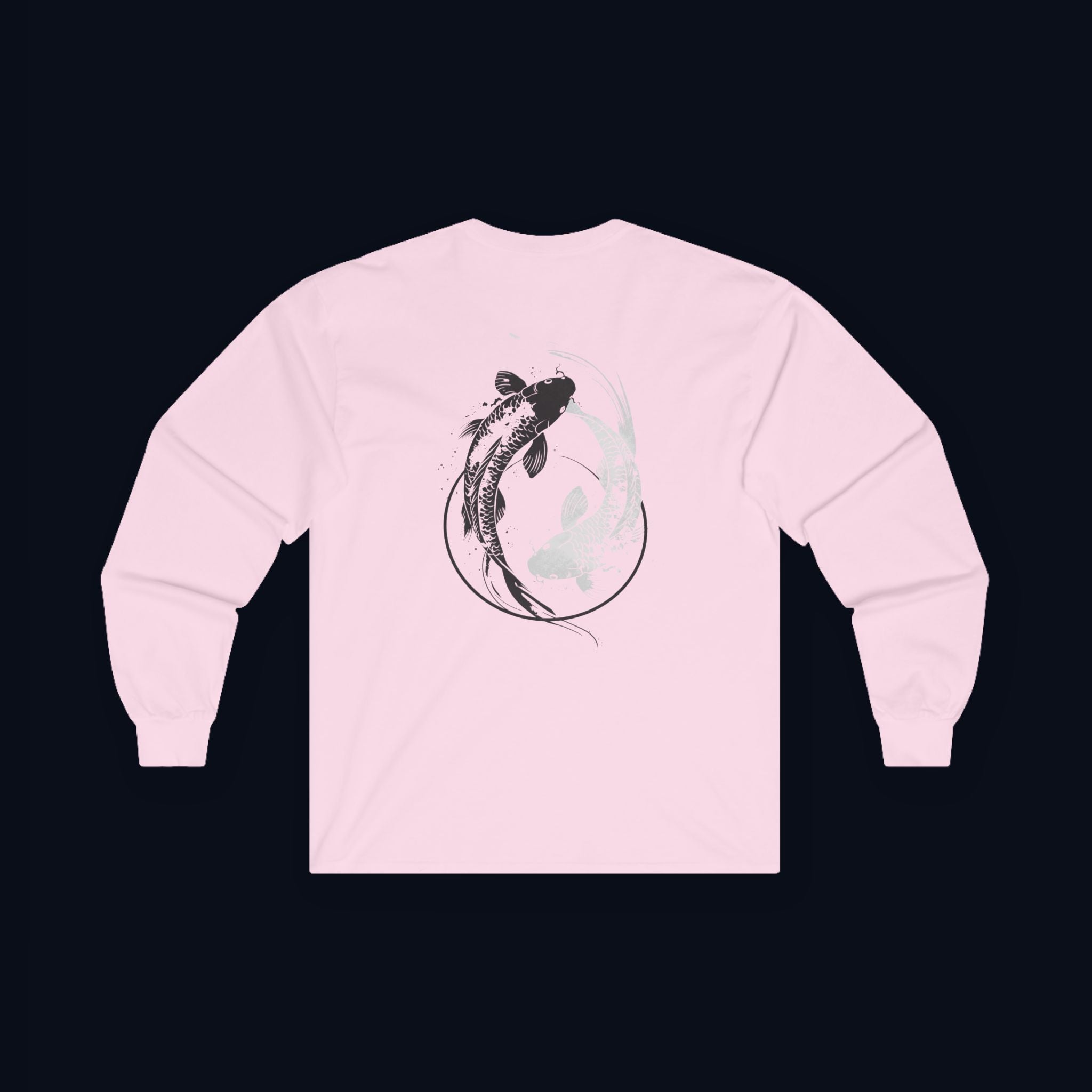 still finding you back print long sleeve t-shirt — nostalgic minimalist streetwear