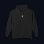haunted portrait printed hoodie — nostalgic minimalist streetwear