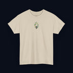 the survivor front print t-shirt – minimalist graphic tee