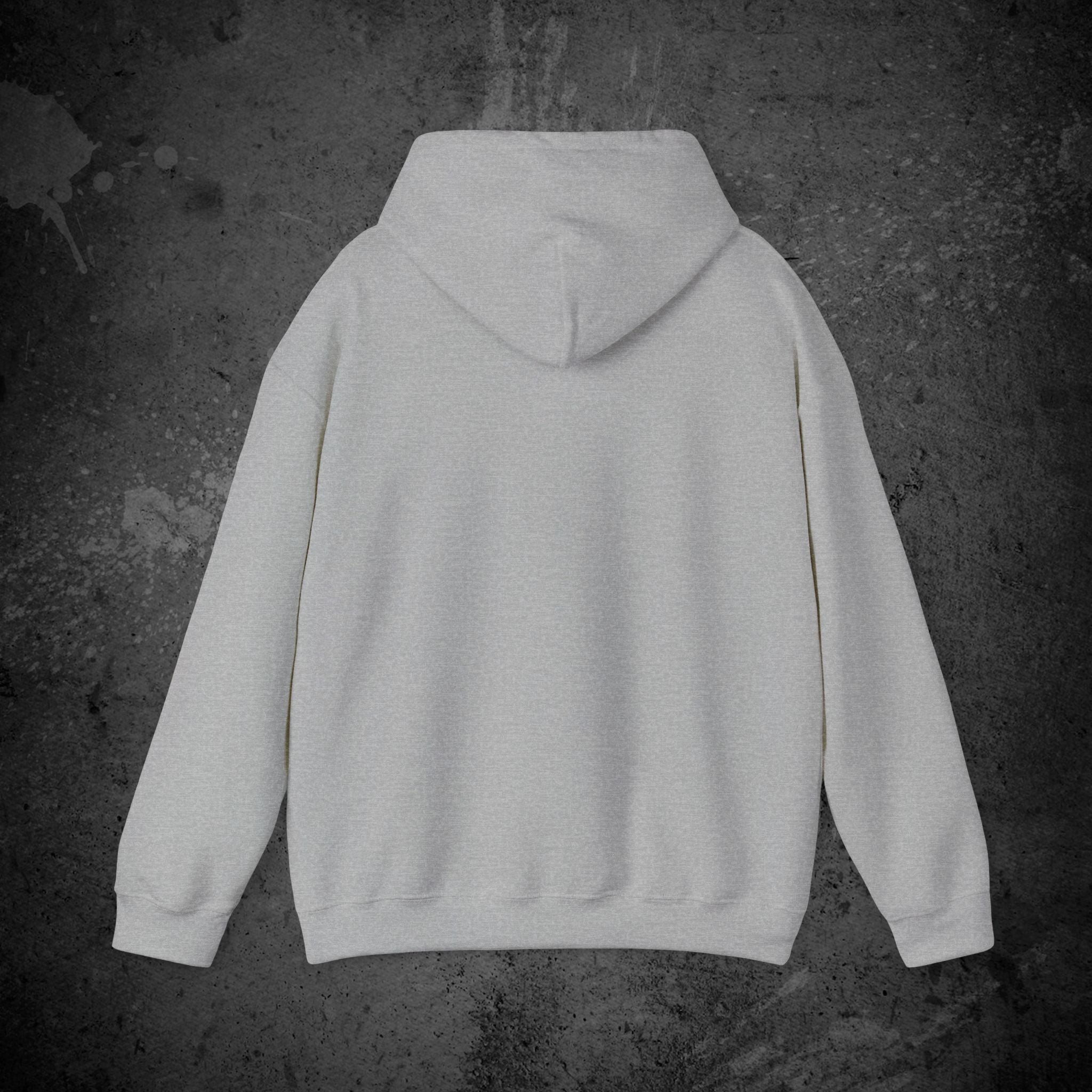haunted portrait printed hoodie — nostalgic minimalist streetwear