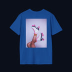 roller disco dreams back print t-shirt — nostalgic minimalist streetwear