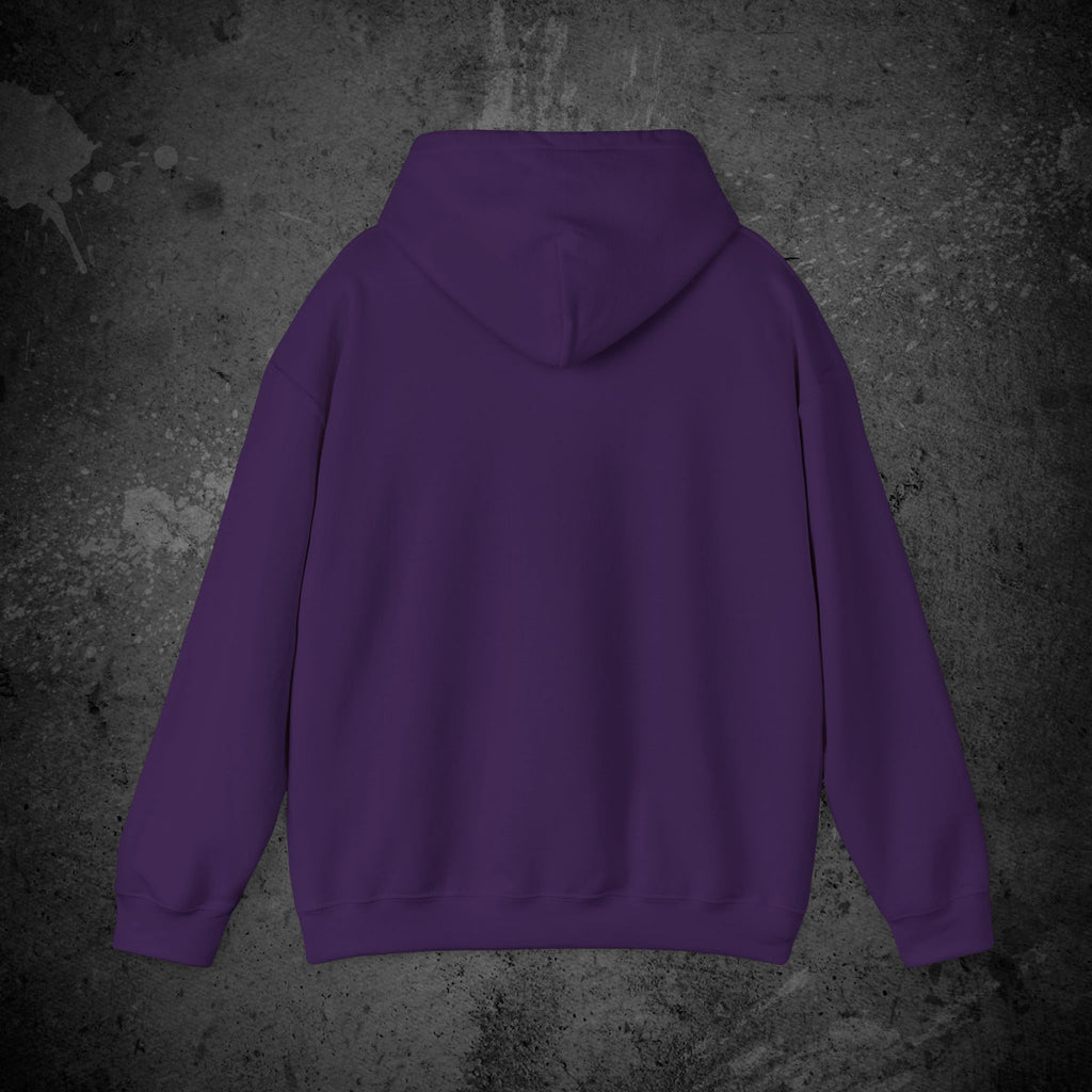 haunted portrait printed hoodie — nostalgic minimalist streetwear