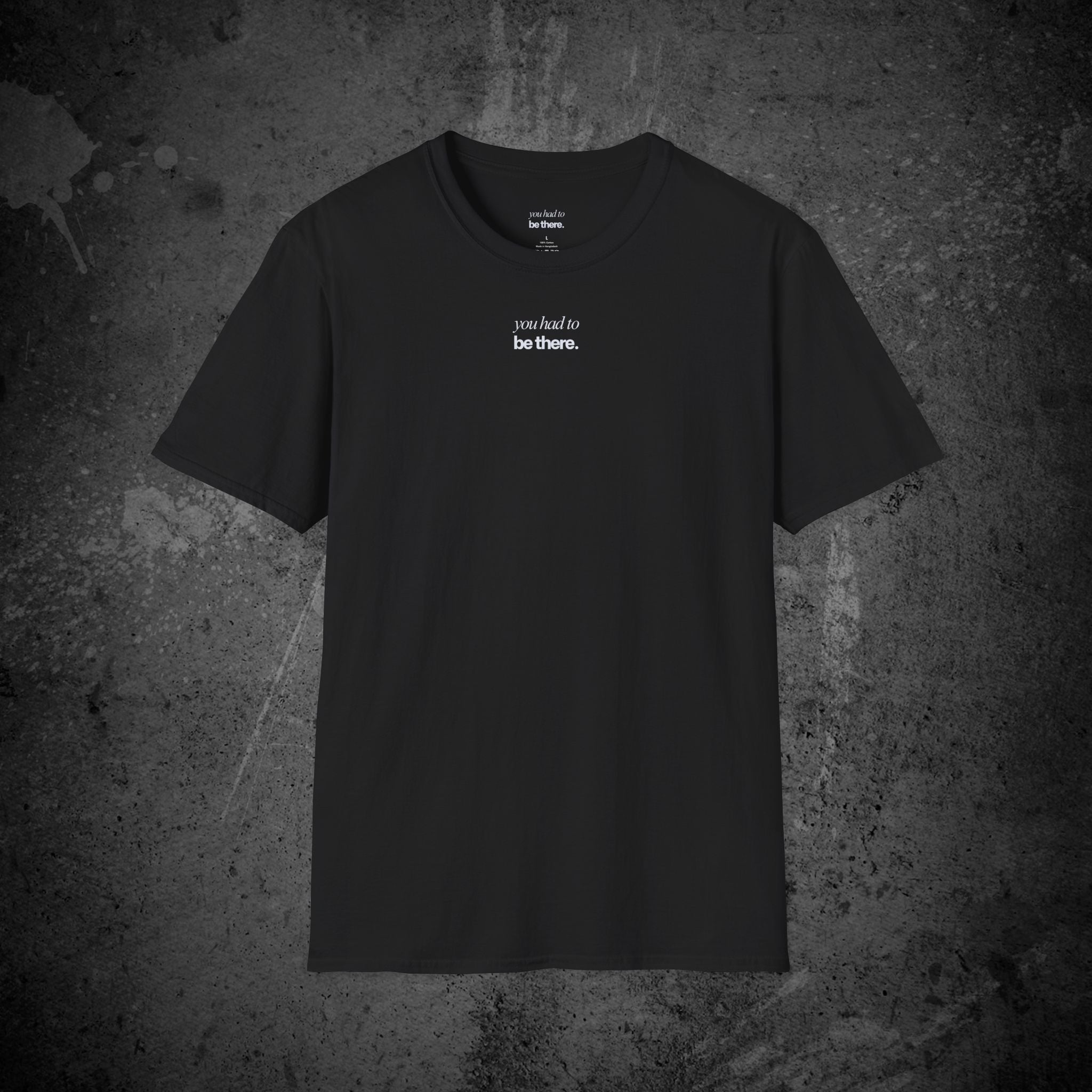 the long way home back print t-shirt — nostalgic minimalist streetwear