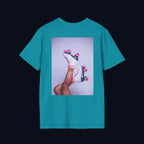 roller disco dreams back print t-shirt — nostalgic minimalist streetwear