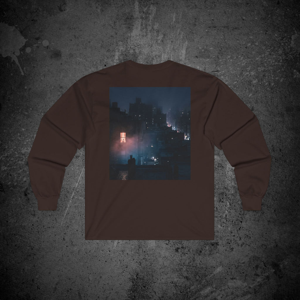 window light long sleeve t-shirt — nostalgic minimalist streetwear