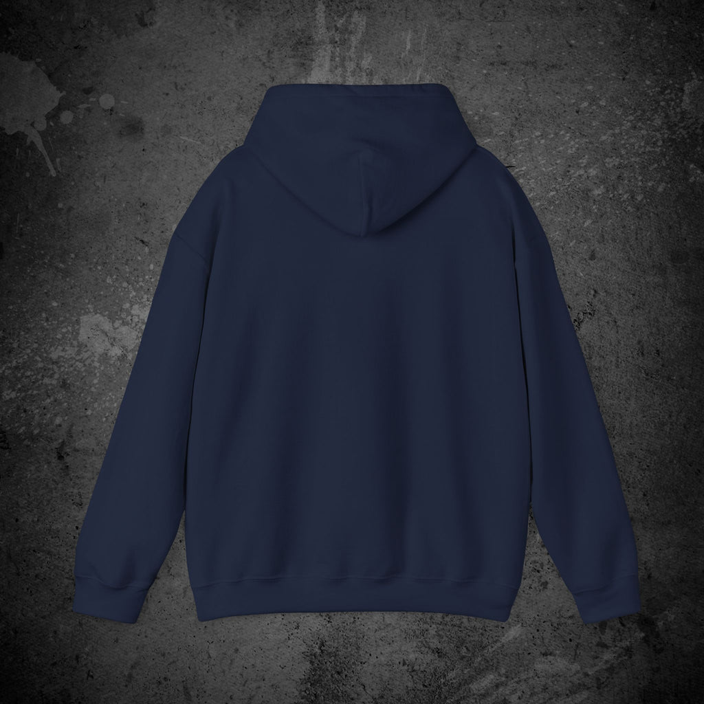 haunted portrait printed hoodie — nostalgic minimalist streetwear