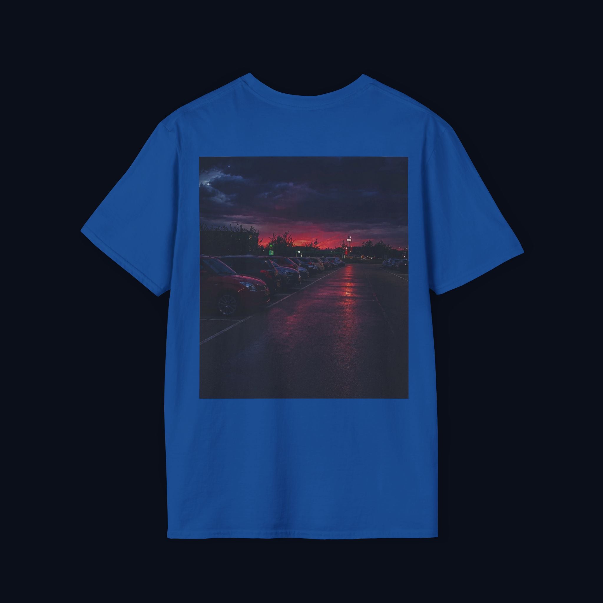 after the credits back print t-shirt — nostalgic minimalist streetwear