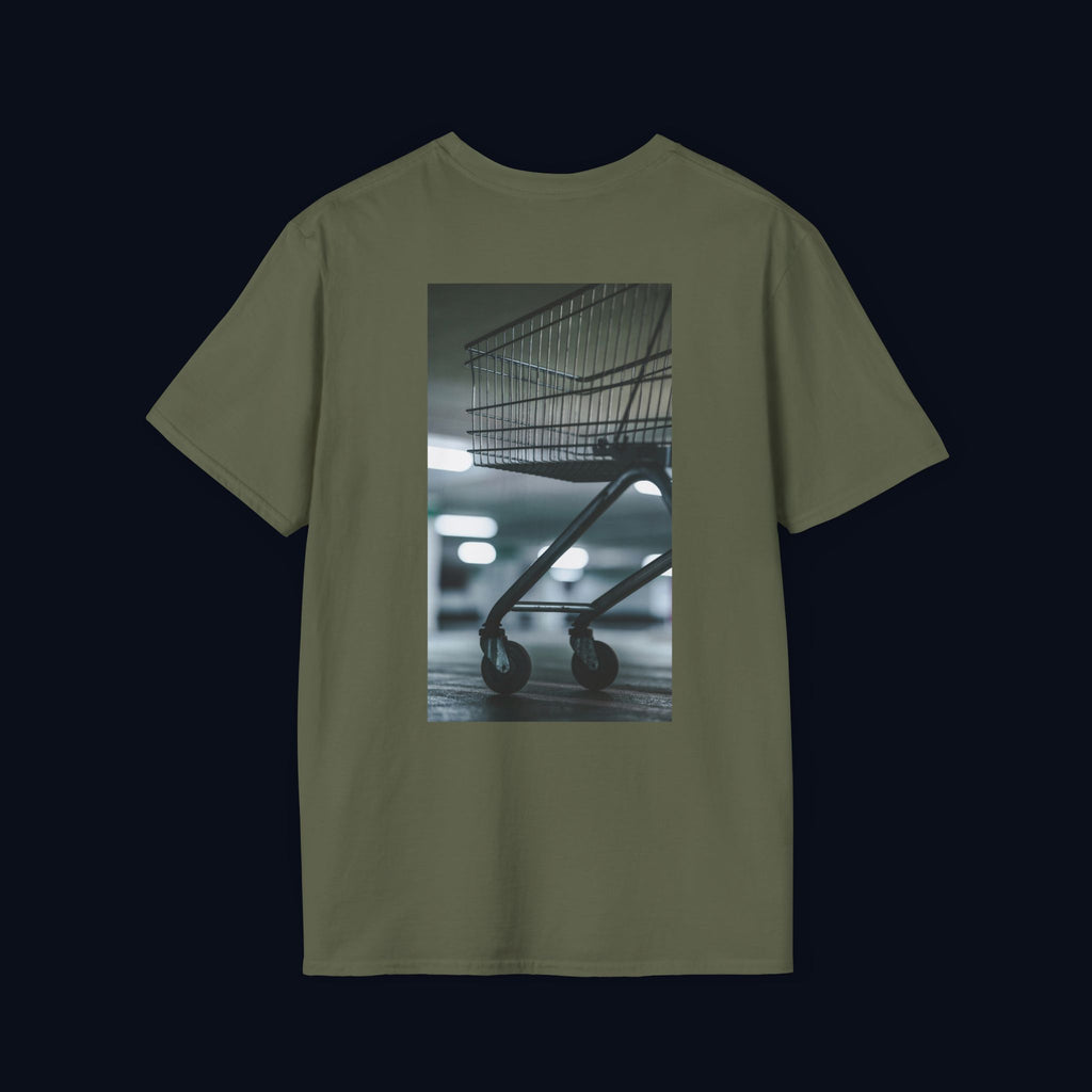 aisle seventeen back print t-shirt — premium nostalgic streetwear tee