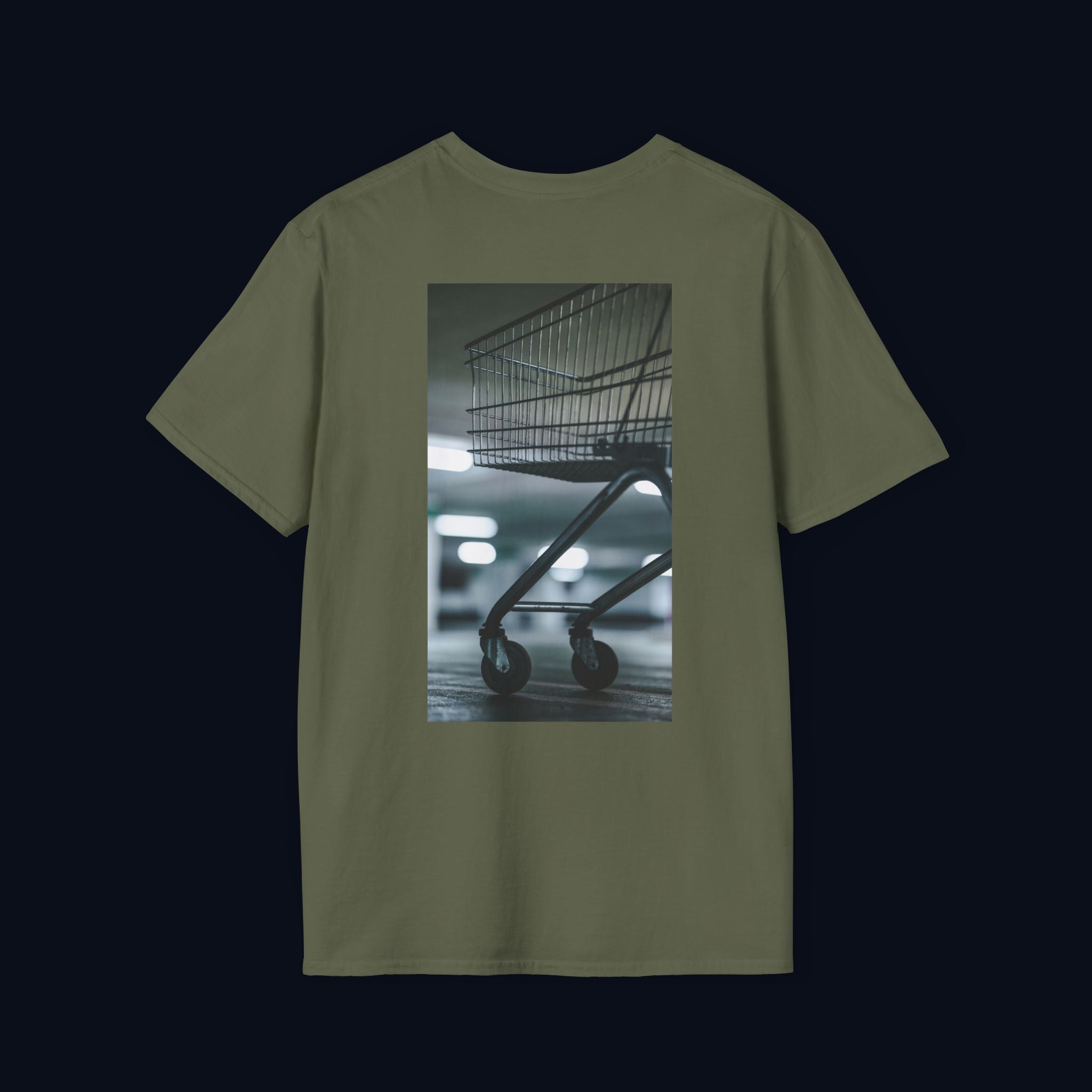 aisle seventeen back print t-shirt — premium nostalgic streetwear tee