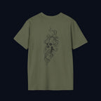 what followed back print t-shirt — premium streetwear tee