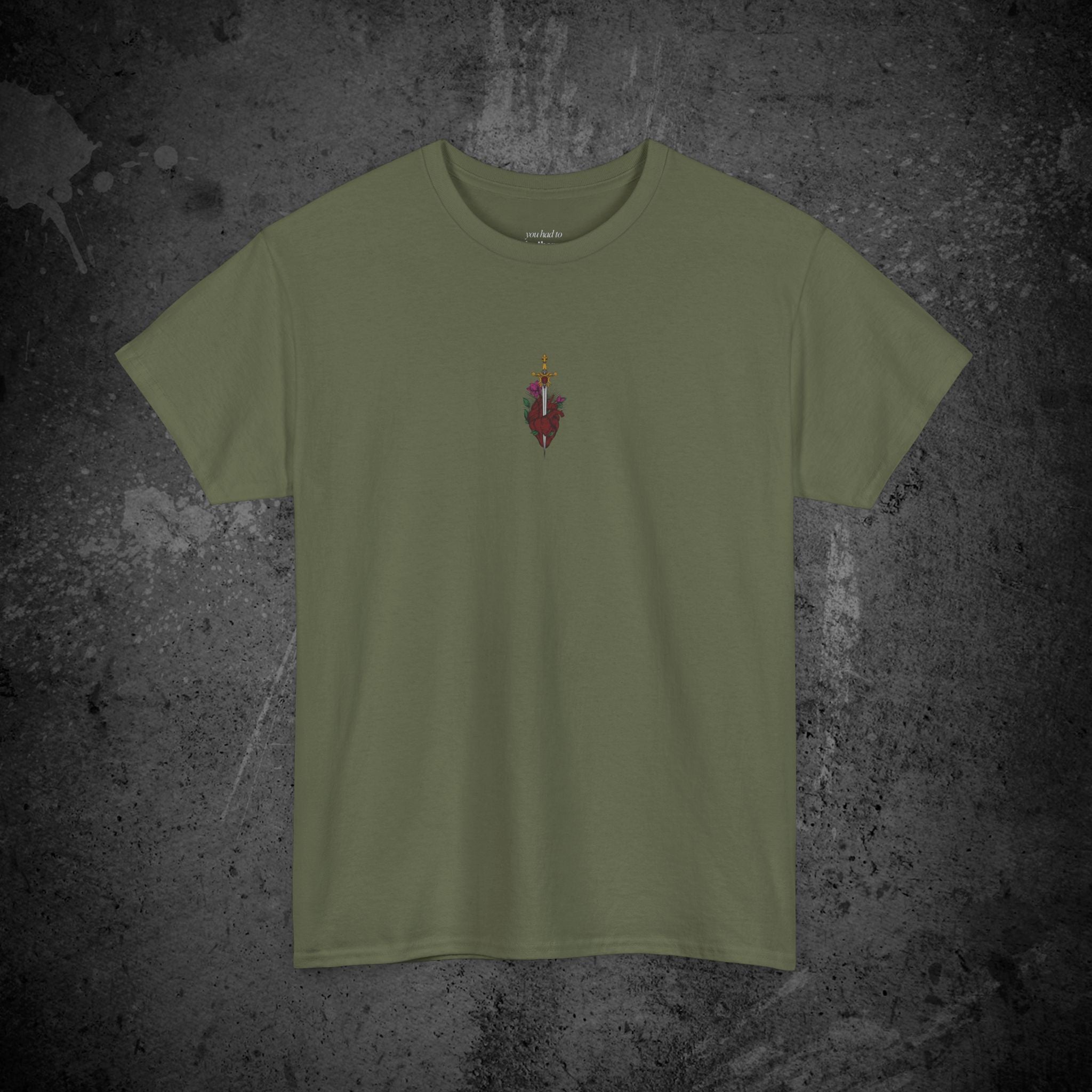 last goodbye printed t-shirt — nostalgic minimalist streetwear
