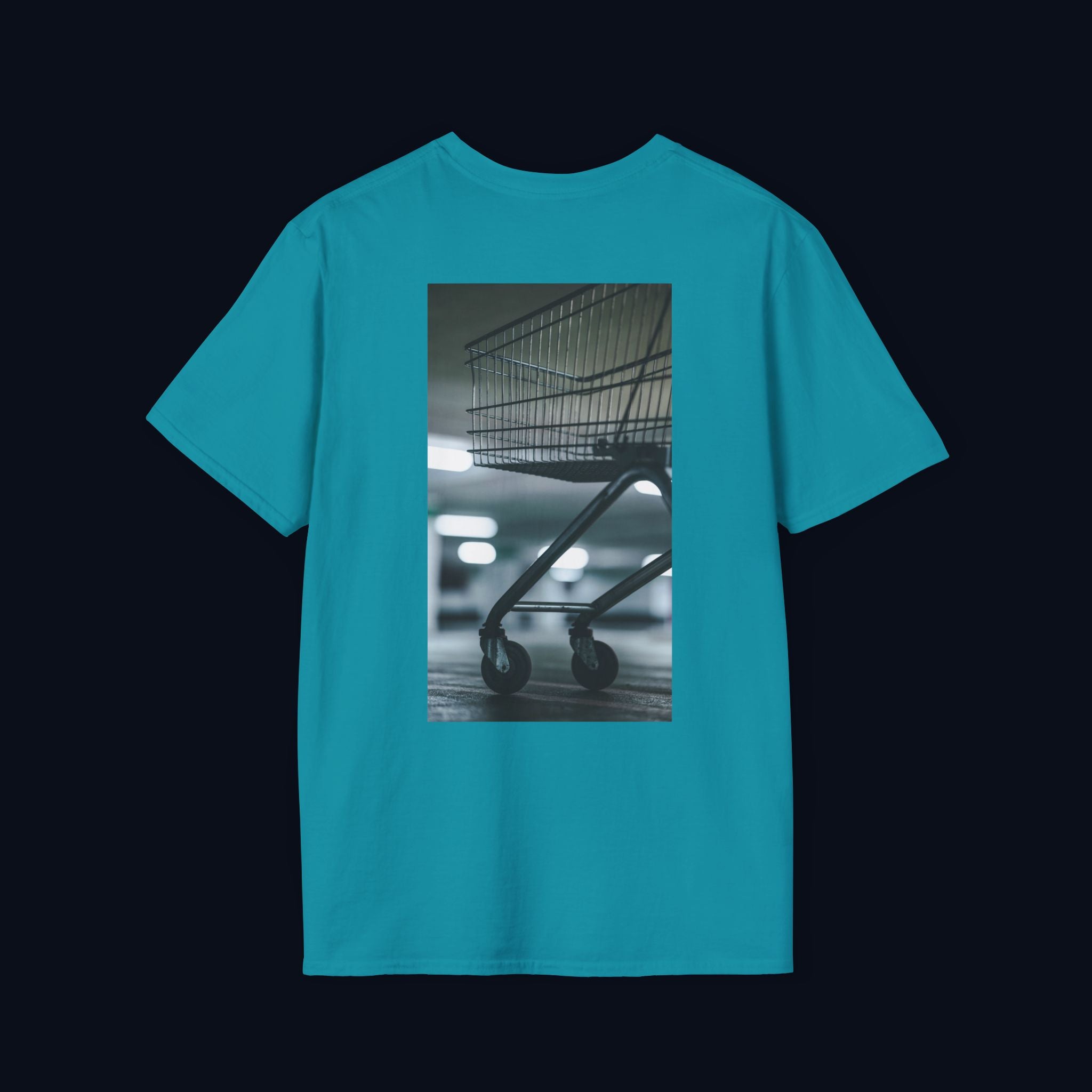 aisle seventeen back print t-shirt — premium nostalgic streetwear tee