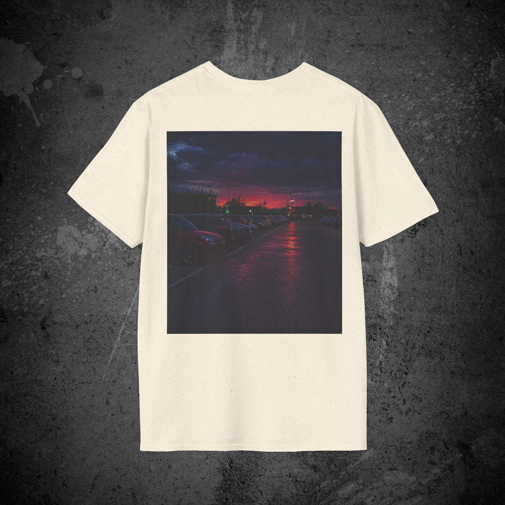 after the credits back print t-shirt — nostalgic minimalist streetwear