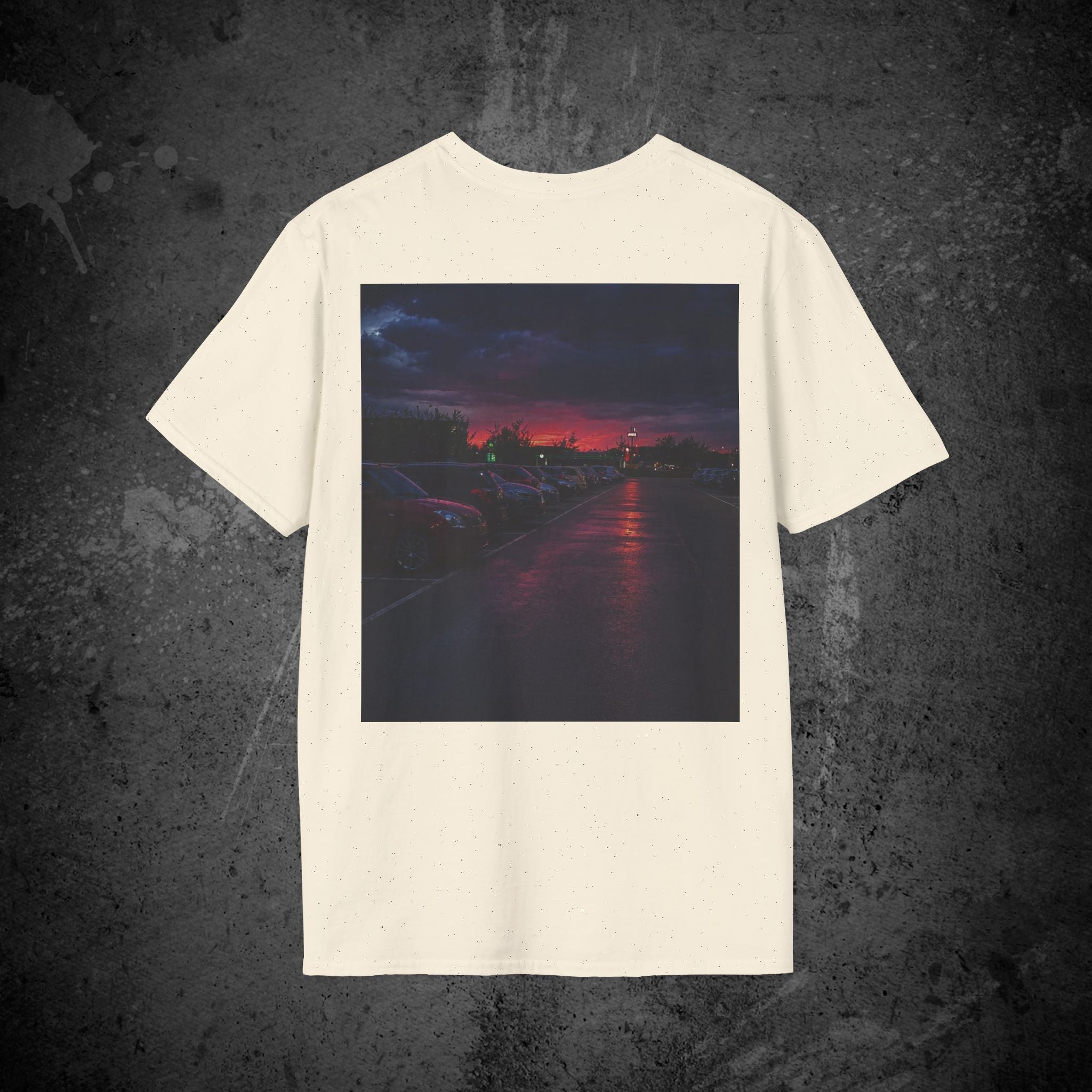 after the credits back print t-shirt — nostalgic minimalist streetwear