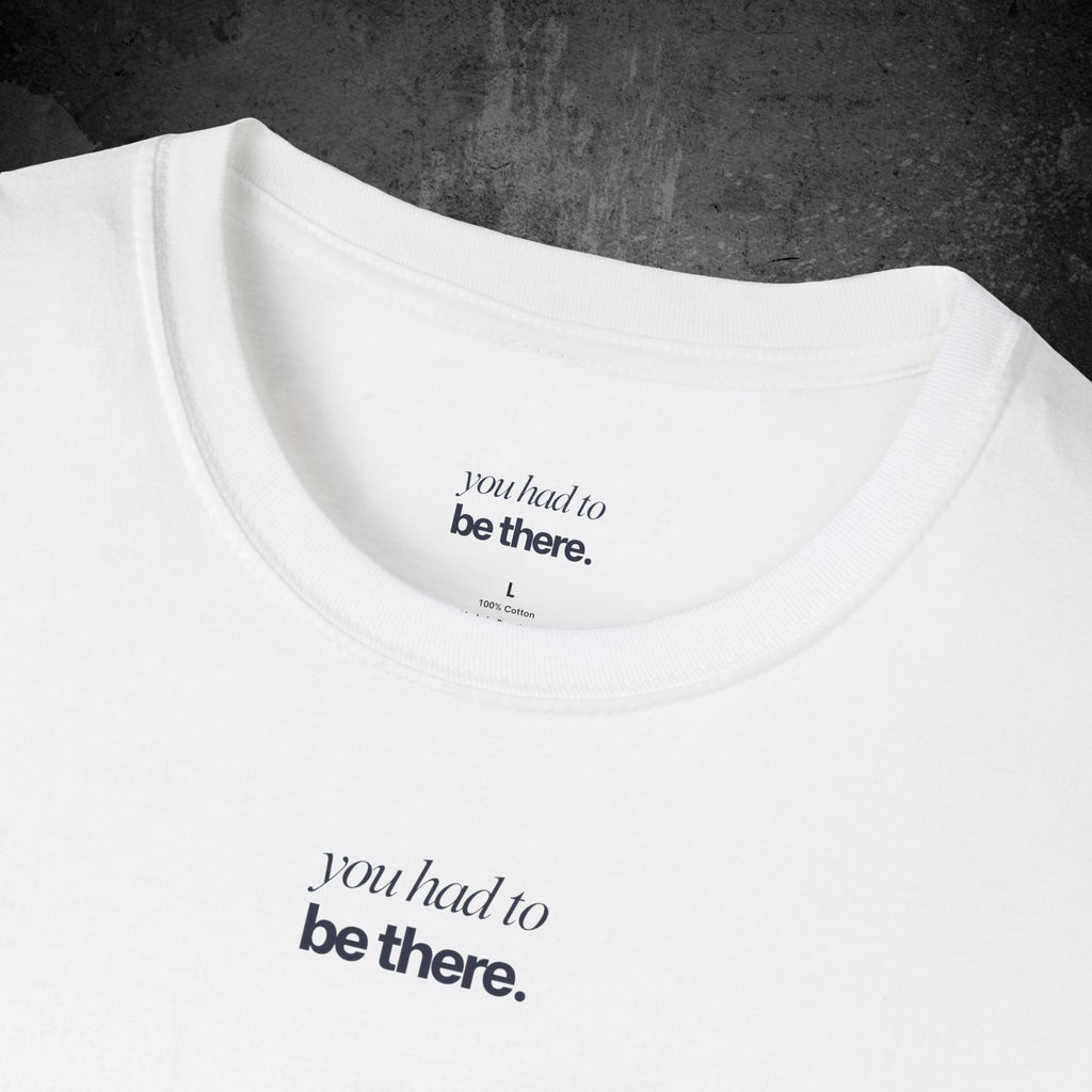 window light back print t-shirt — nostalgic minimalist streetwear tee