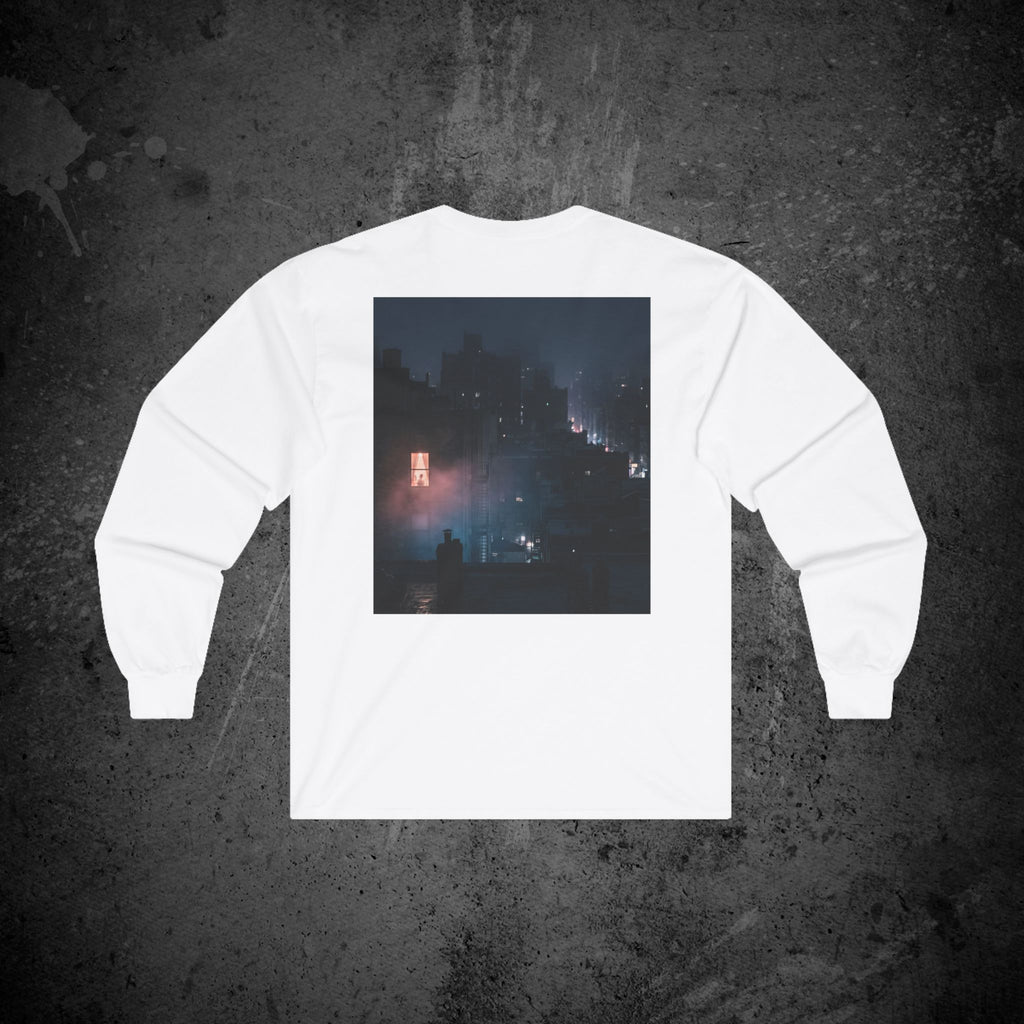 window light long sleeve t-shirt — nostalgic minimalist streetwear
