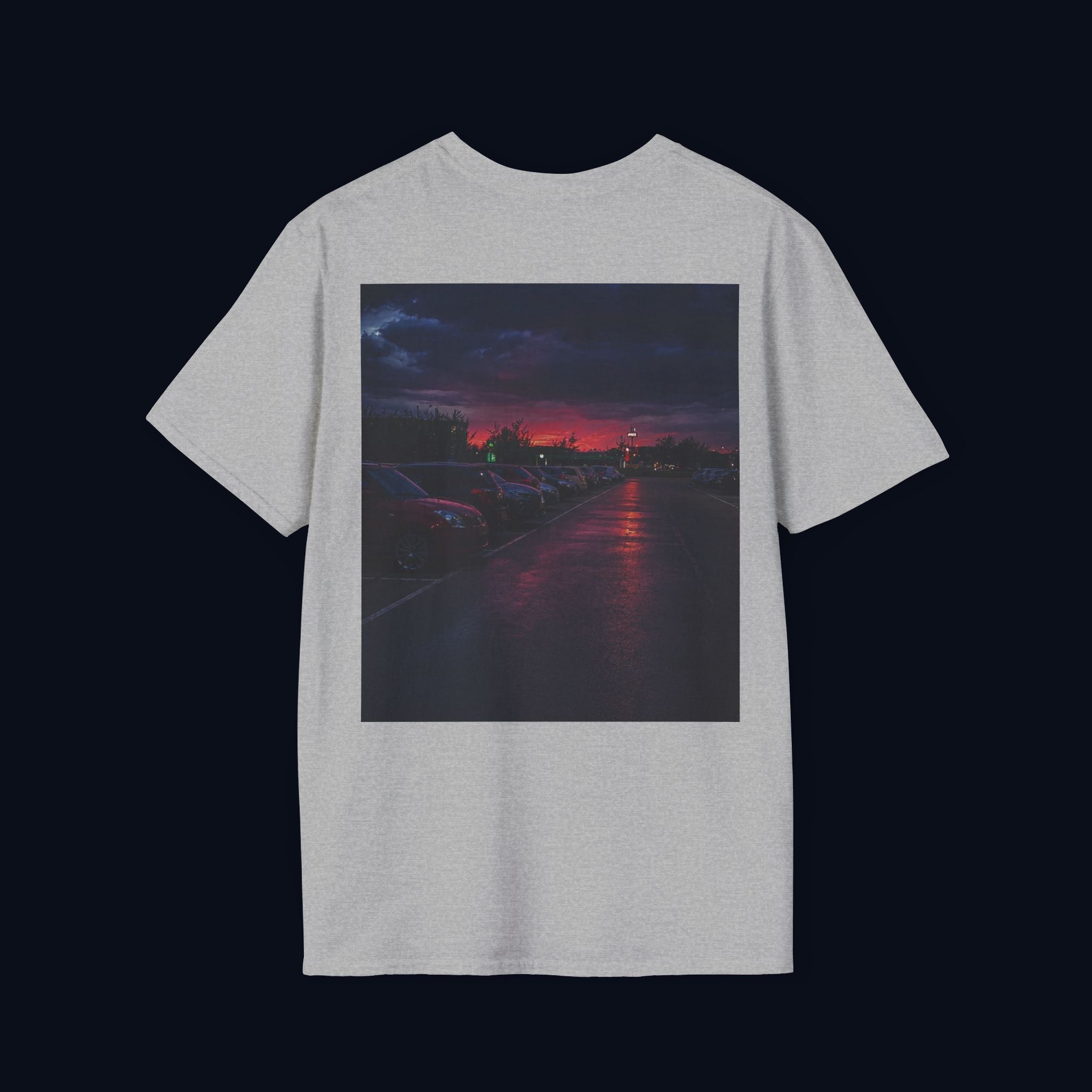 after the credits back print t-shirt — nostalgic minimalist streetwear