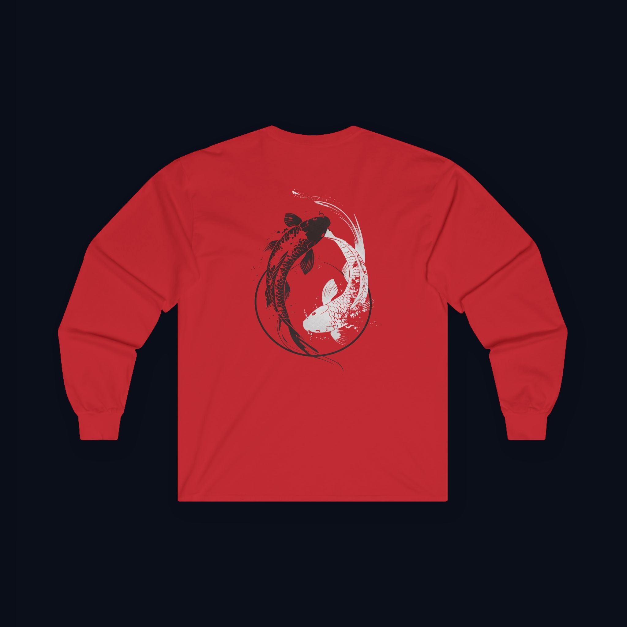still finding you back print long sleeve t-shirt — nostalgic minimalist streetwear