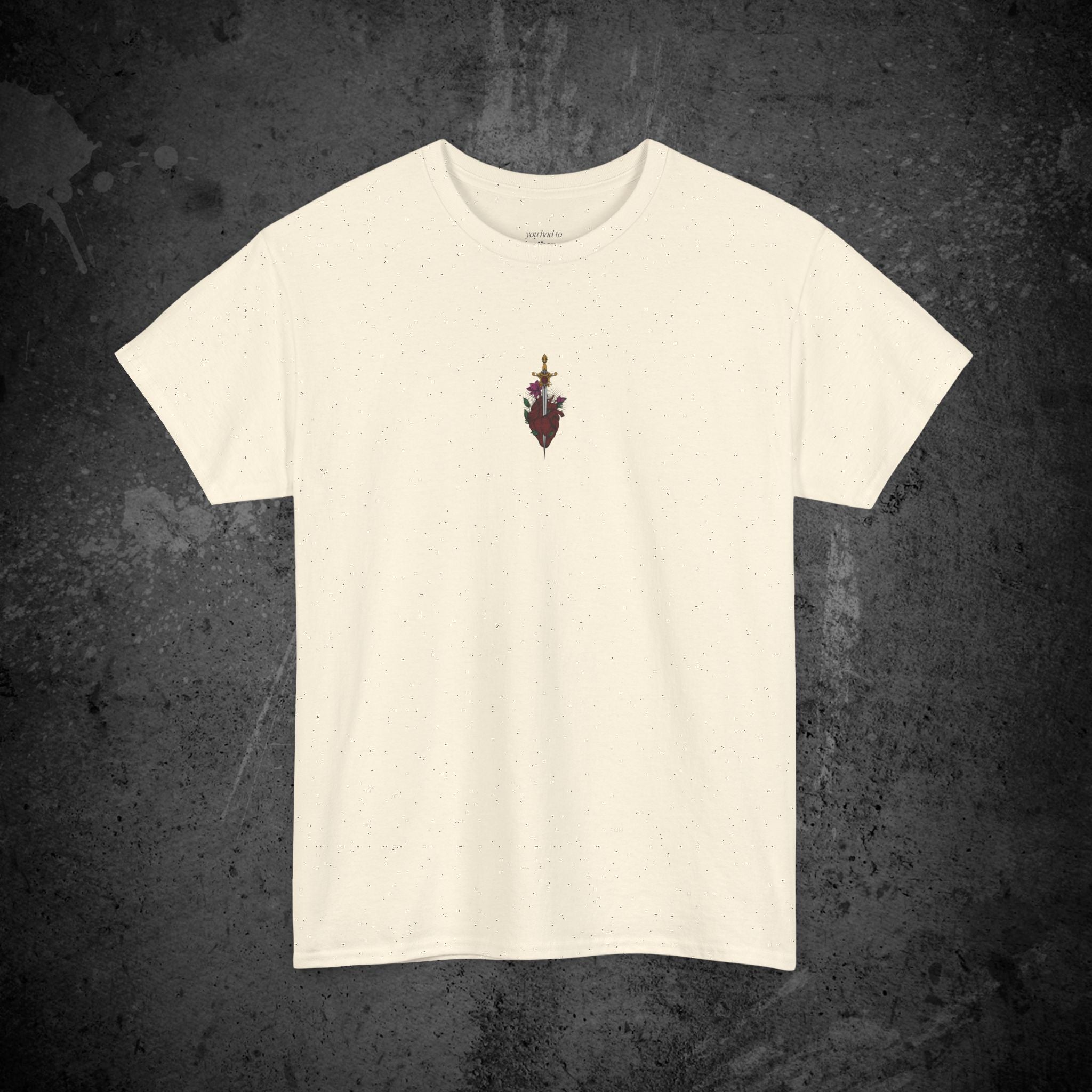 last goodbye printed t-shirt — nostalgic minimalist streetwear
