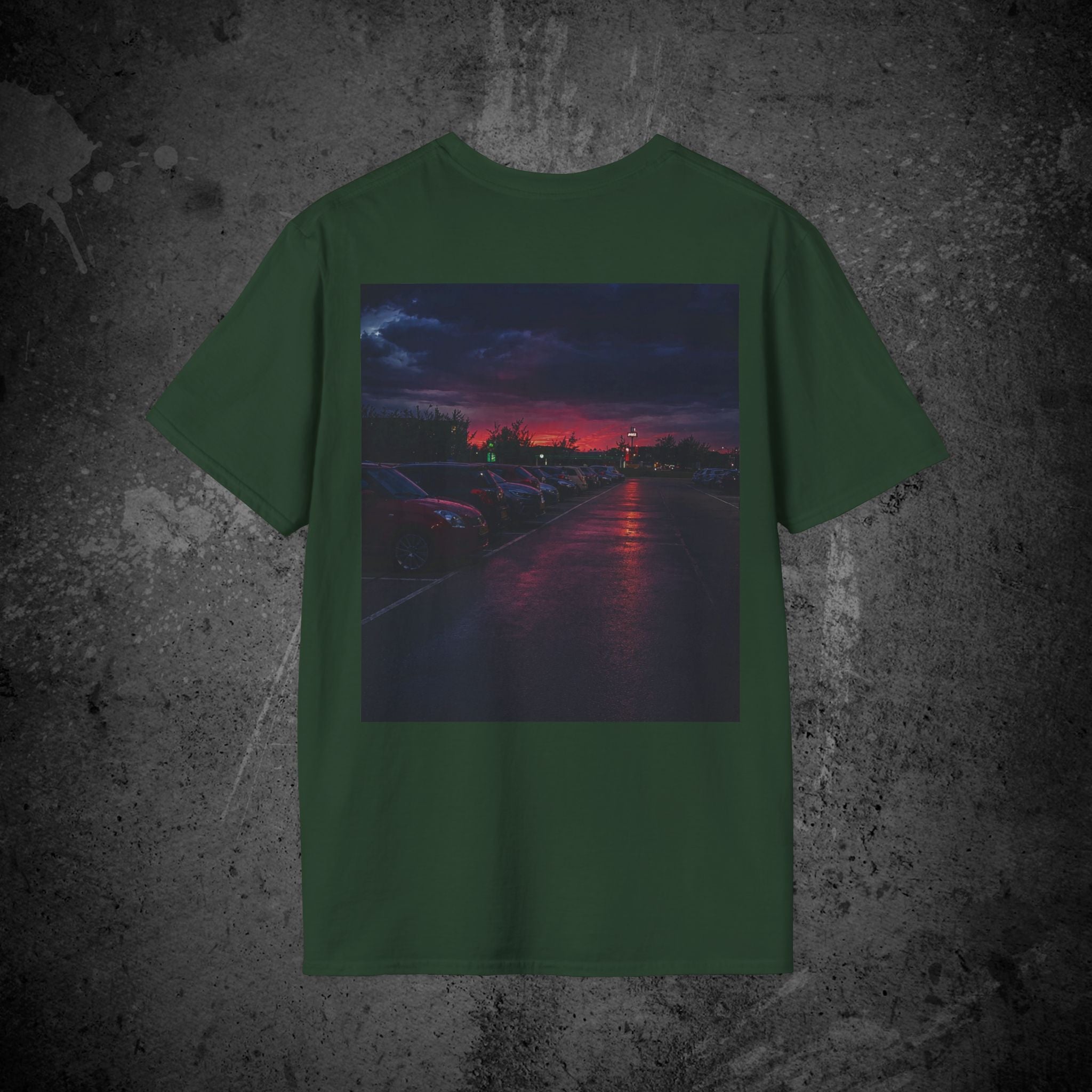 after the credits back print t-shirt — nostalgic minimalist streetwear