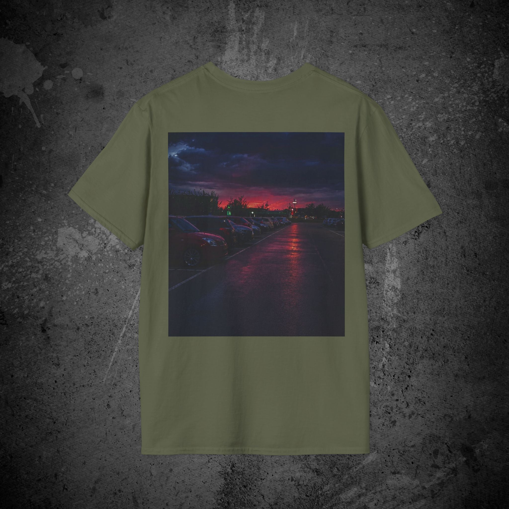 after the credits back print t-shirt — nostalgic minimalist streetwear