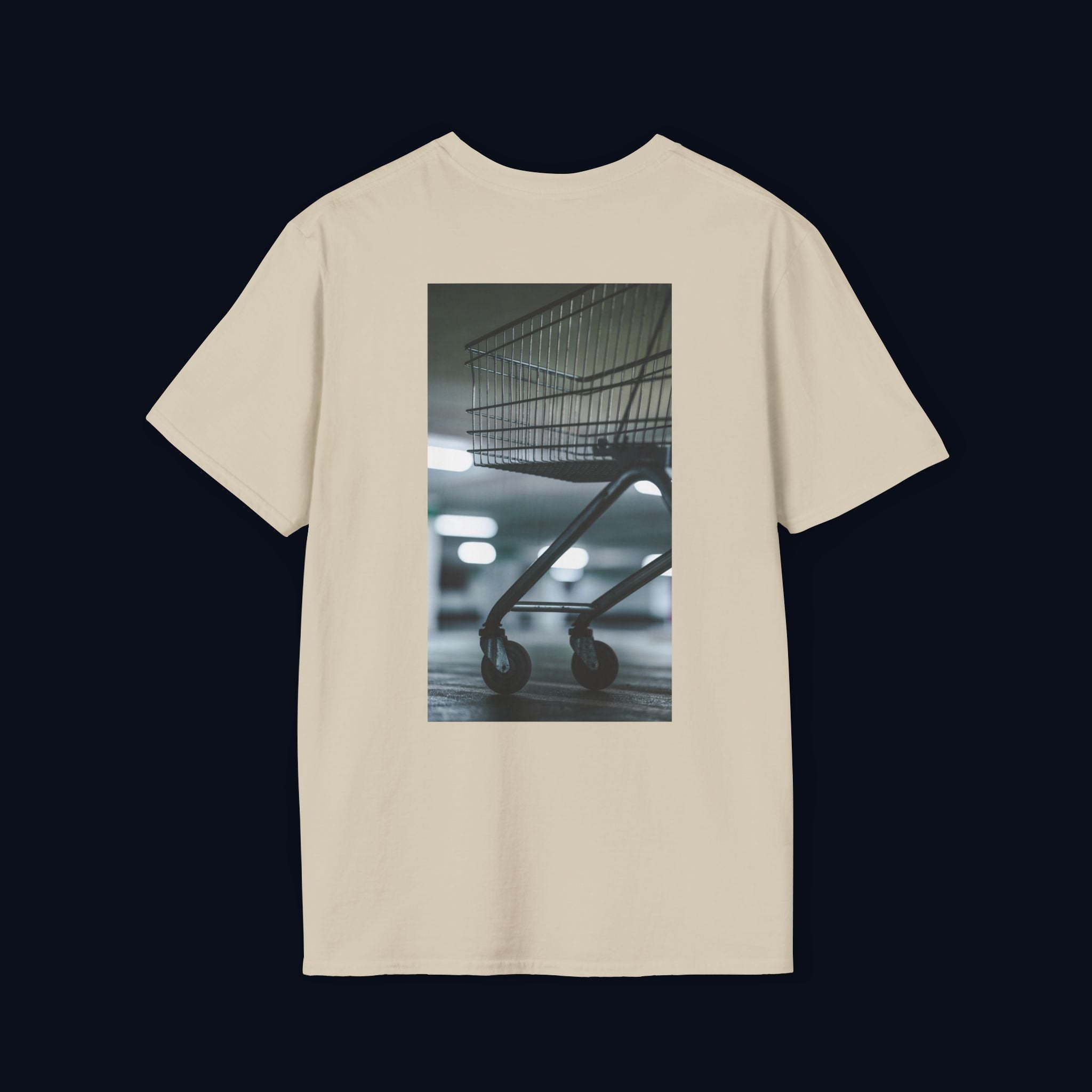 aisle seventeen back print t-shirt — premium nostalgic streetwear tee