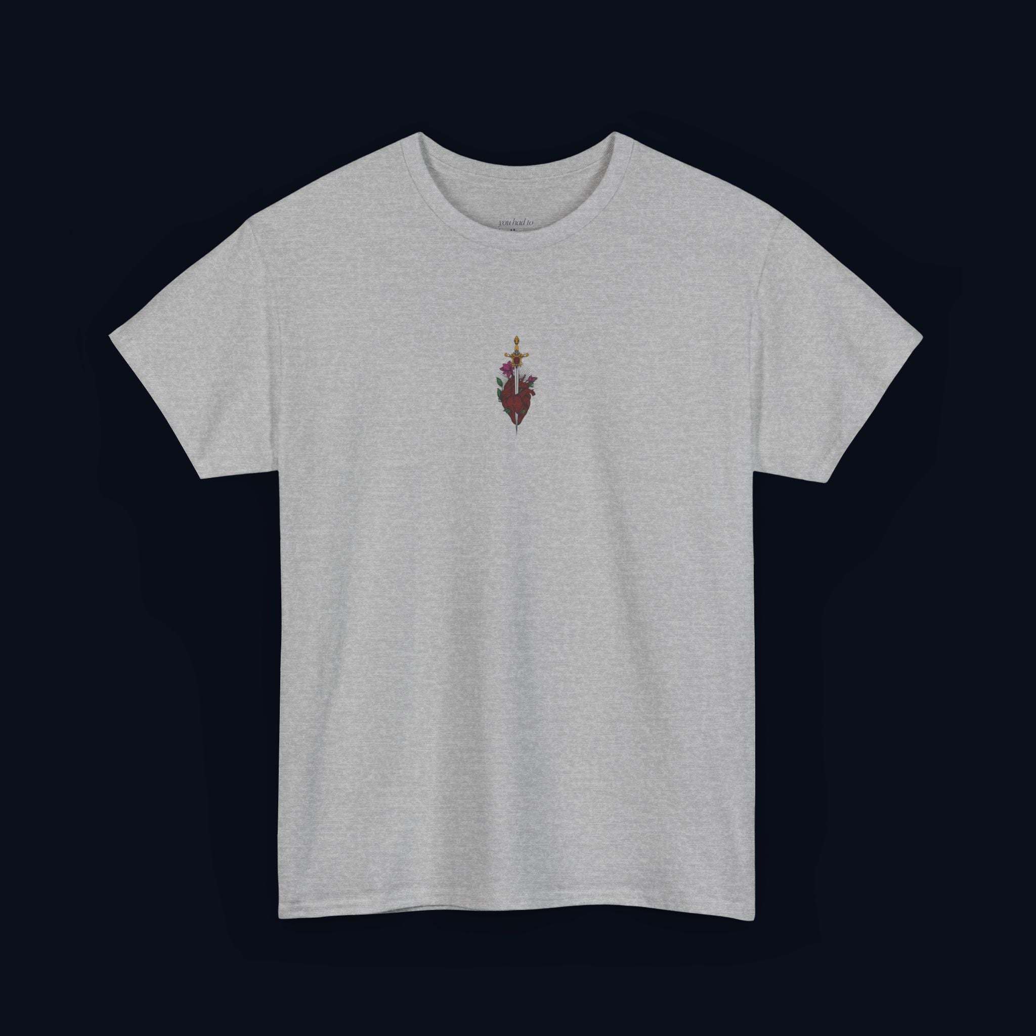 last goodbye printed t-shirt — nostalgic minimalist streetwear