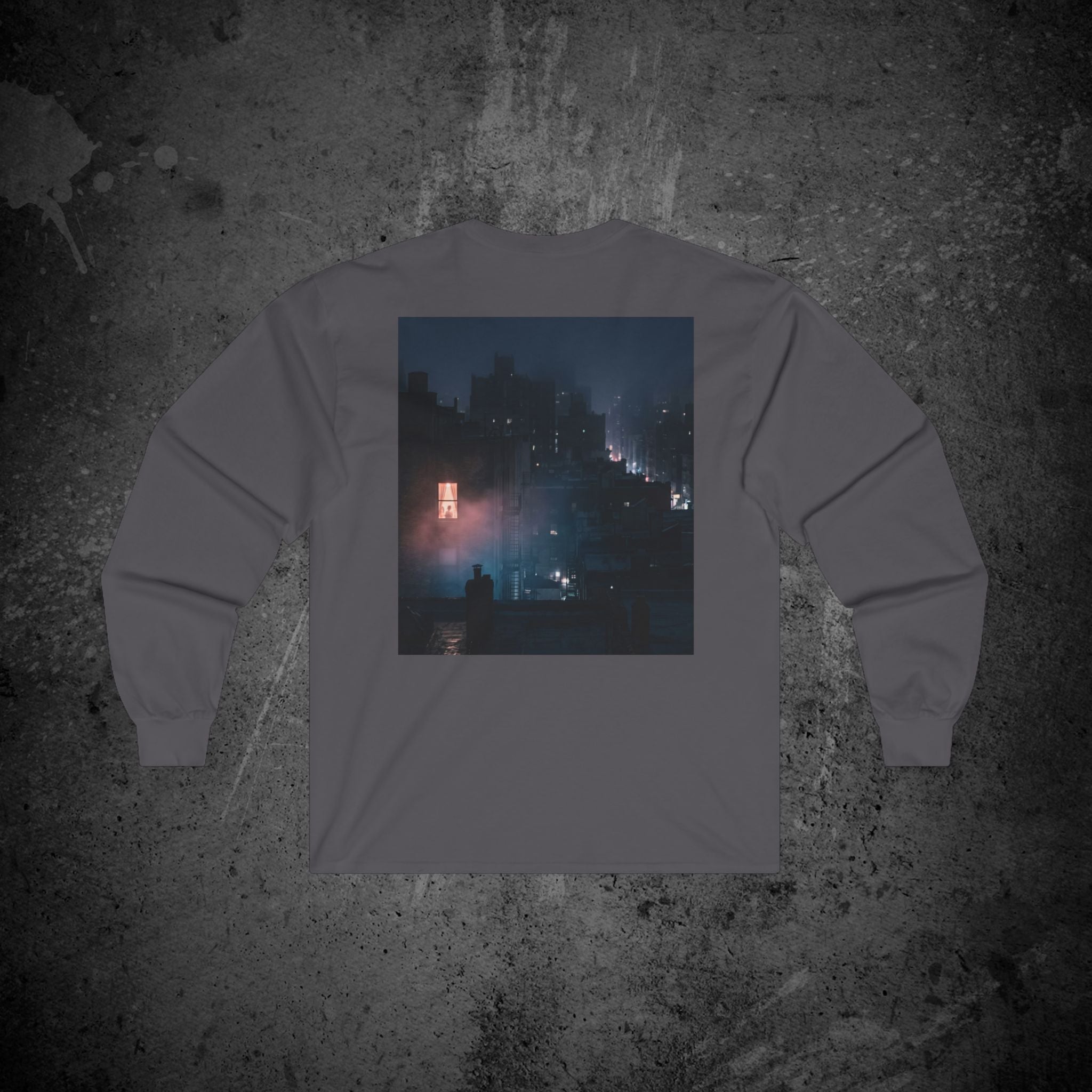 window light long sleeve t-shirt — nostalgic minimalist streetwear