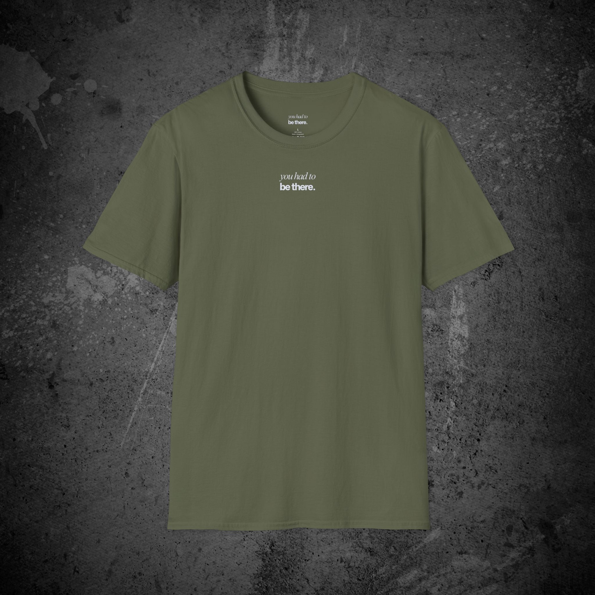 after the credits back print t-shirt — nostalgic minimalist streetwear