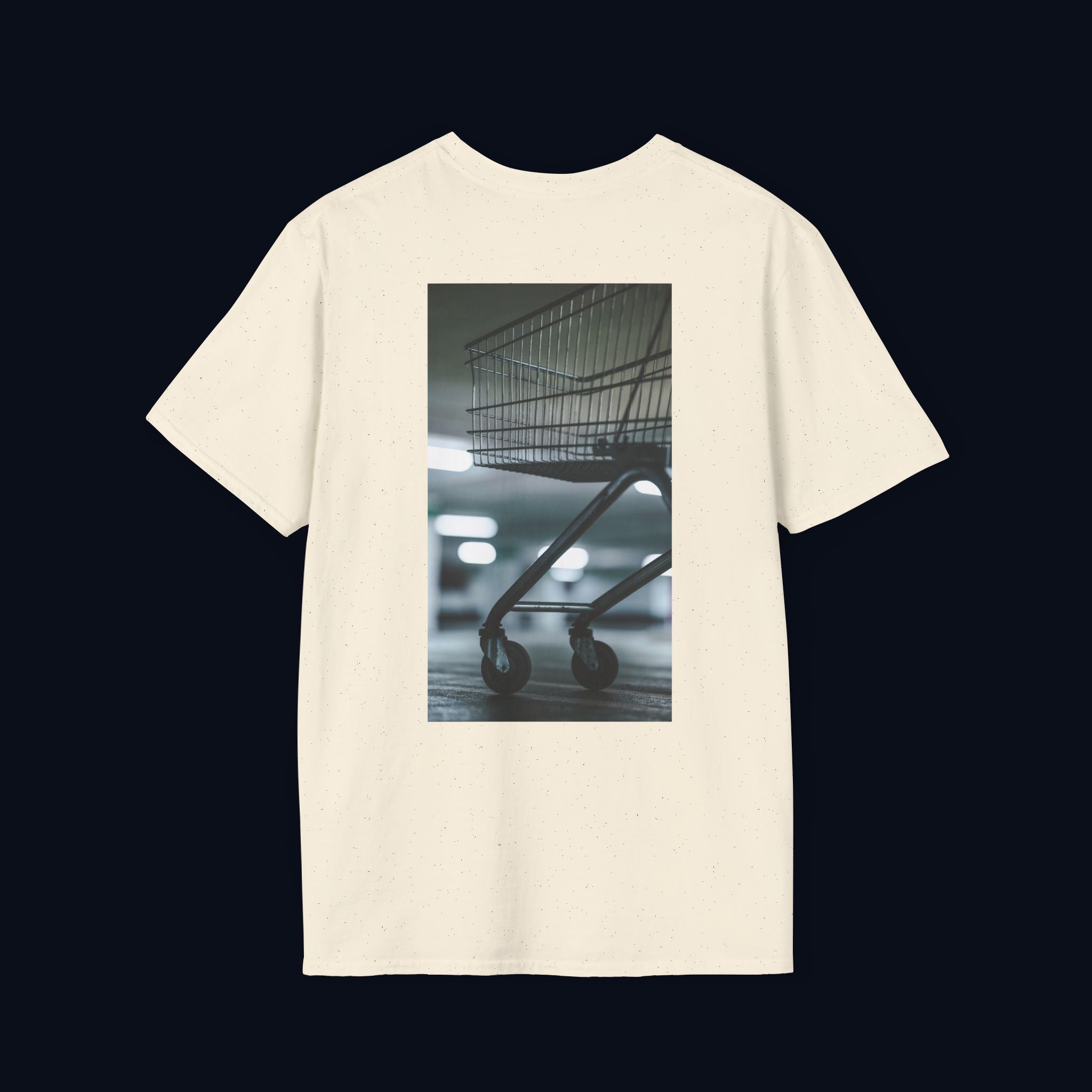 aisle seventeen back print t-shirt — premium nostalgic streetwear tee
