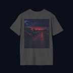 after the credits back print t-shirt — nostalgic minimalist streetwear