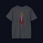 last goodbye back print t-shirt — nostalgic streetwear inspired by memories