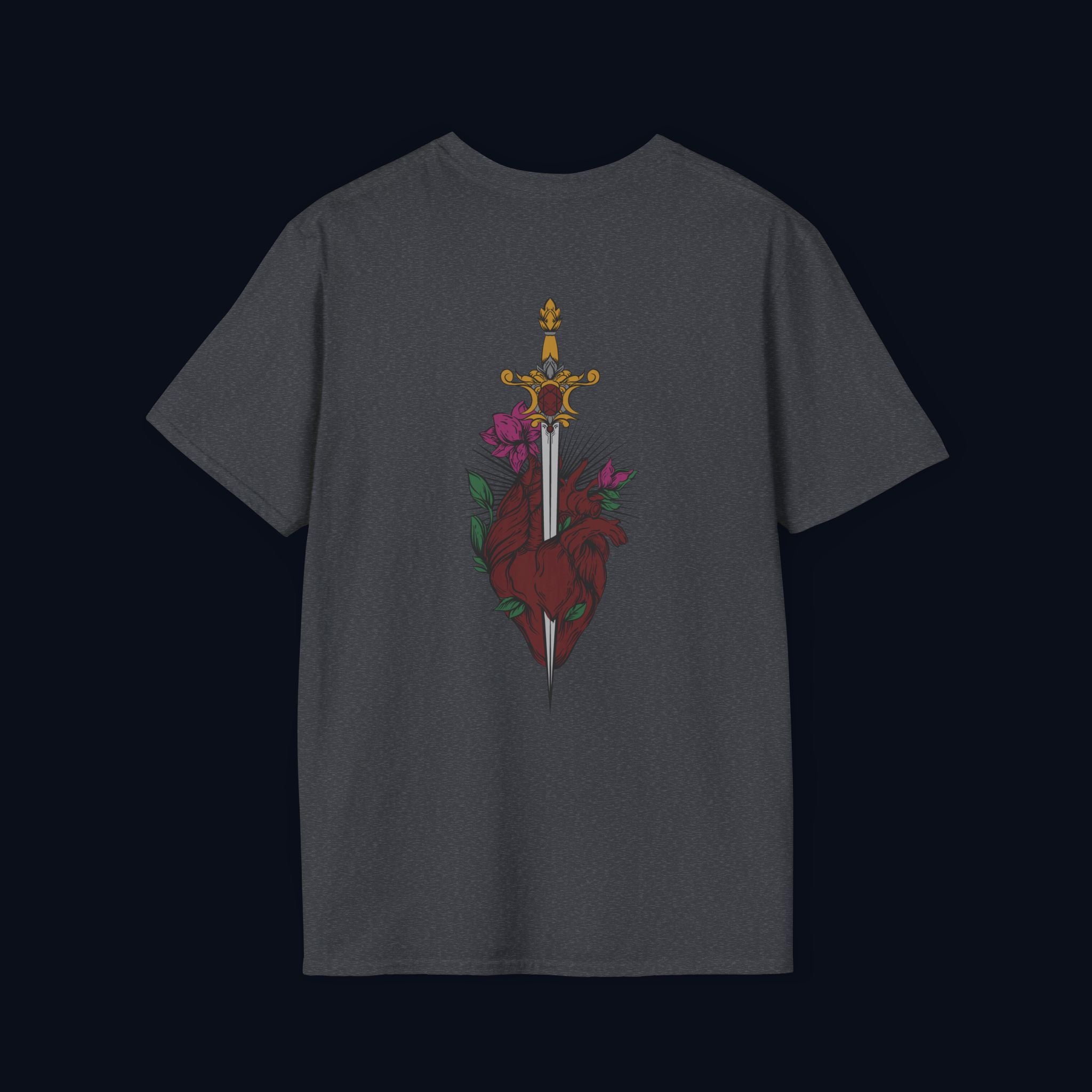 last goodbye back print t-shirt — nostalgic streetwear inspired by memories