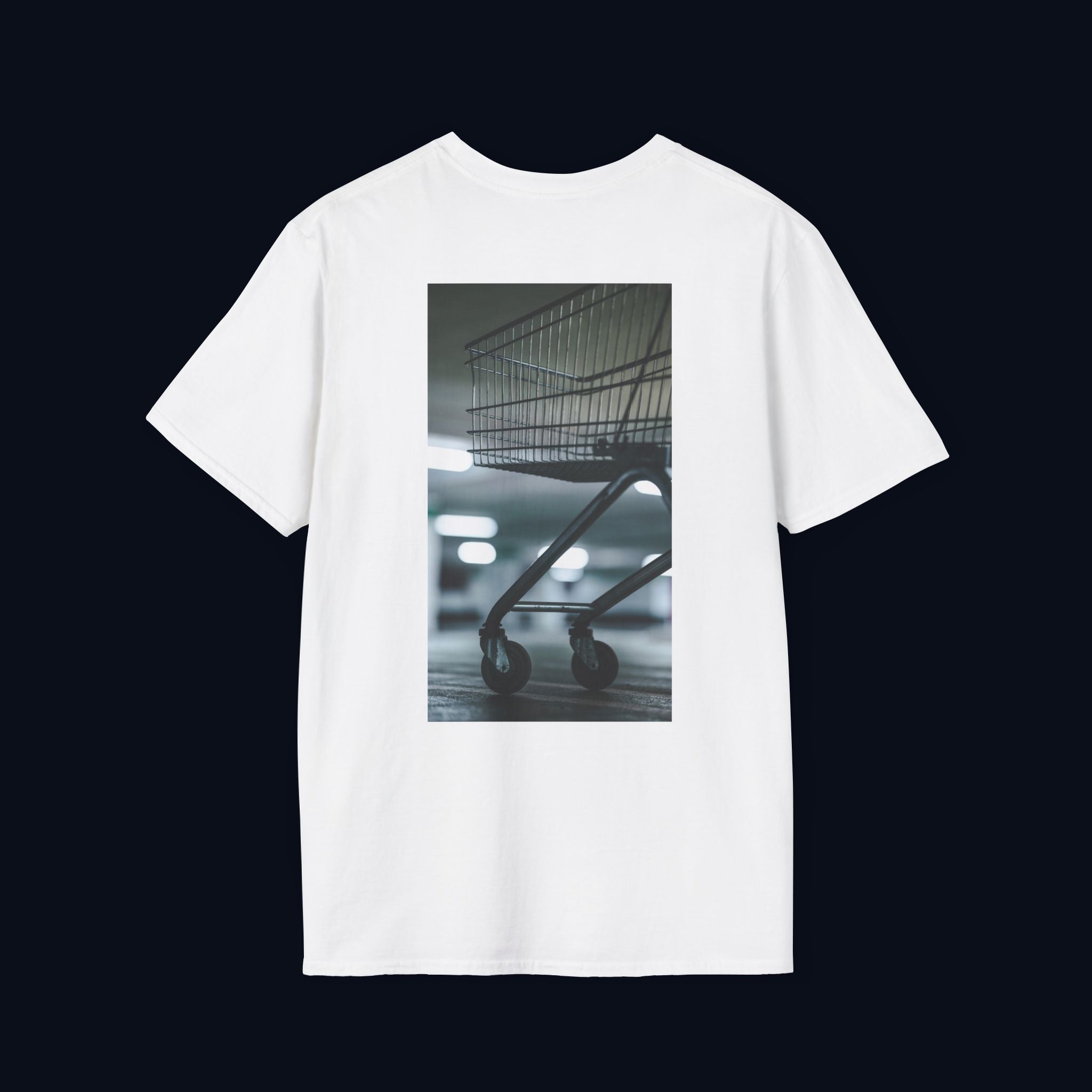 aisle seventeen back print t-shirt — premium nostalgic streetwear tee