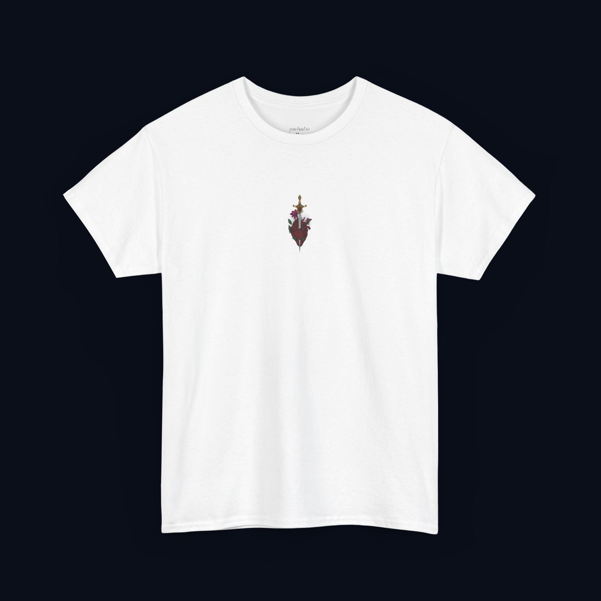 last goodbye printed t-shirt — nostalgic minimalist streetwear