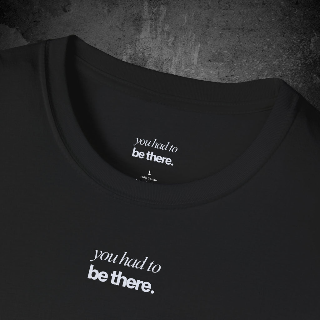 roller disco dreams back print t-shirt — nostalgic minimalist streetwear
