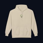 the survivor front print hoodie – minimalist streetwear