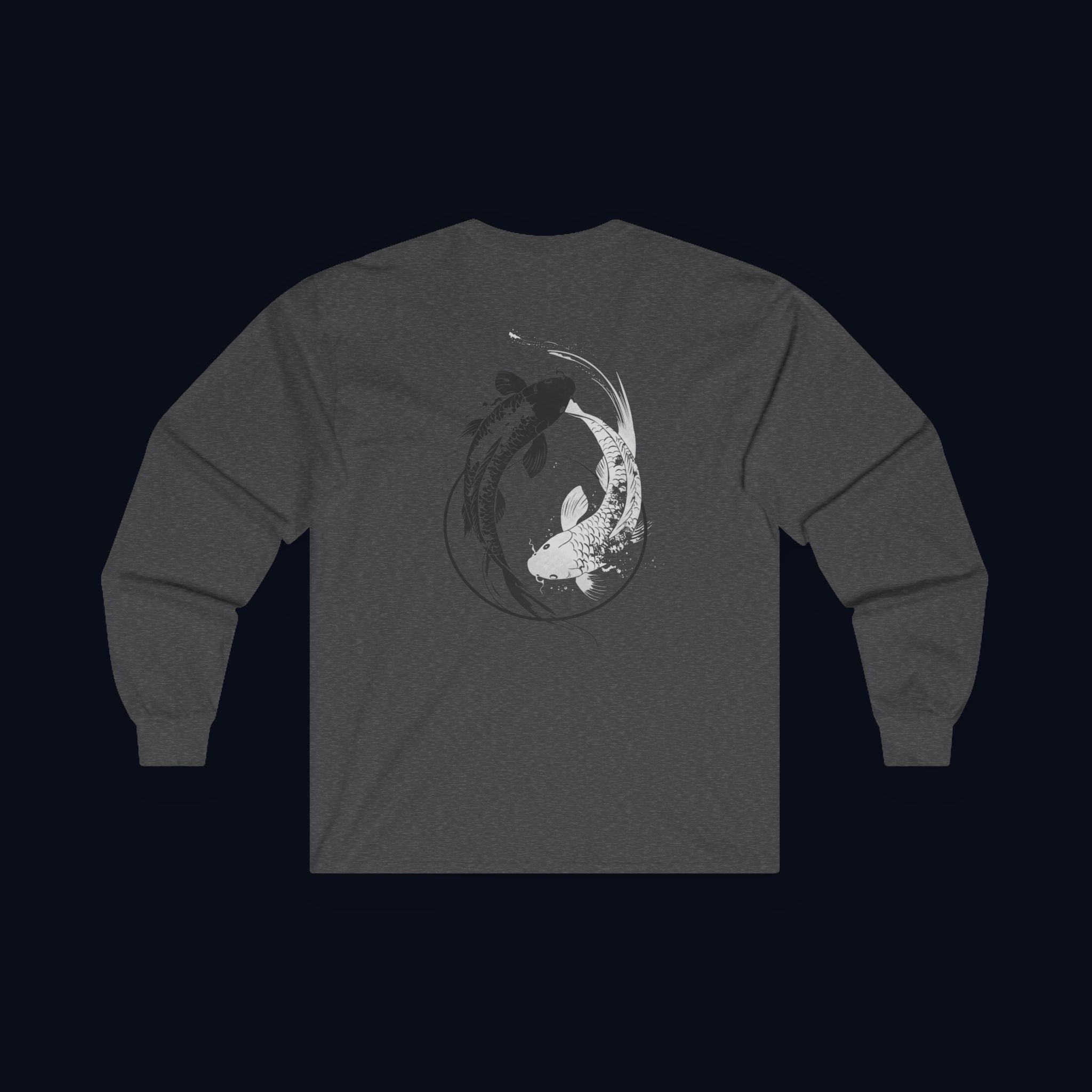 still finding you back print long sleeve t-shirt — nostalgic minimalist streetwear
