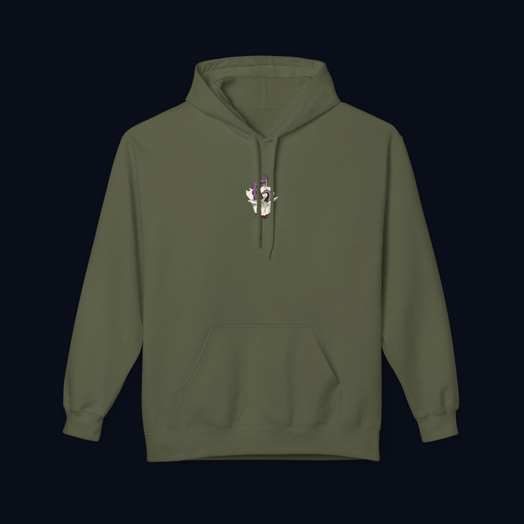 tentacle takeout printed hoodie — nostalgic minimalist streetwear